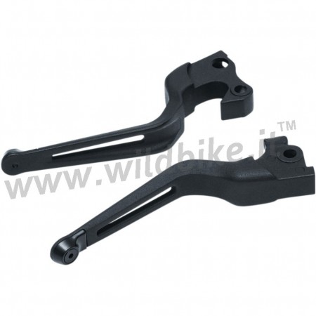 ALUMINIUM HEBEL SET DILLINGER SCHWARZ HARLEY DAVIDSON XL SPORTSTER '14-'19