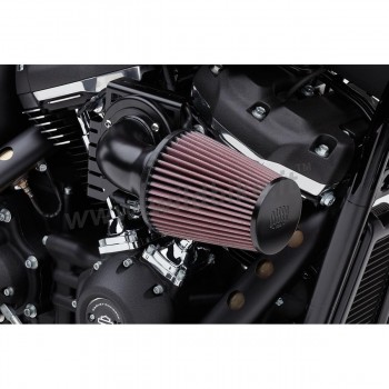BLACK AIR FILTER KIT COBRA CONE HIGH PERFORMANCE HARLEY DAVIDSON XL SPORTSTER '07-'19