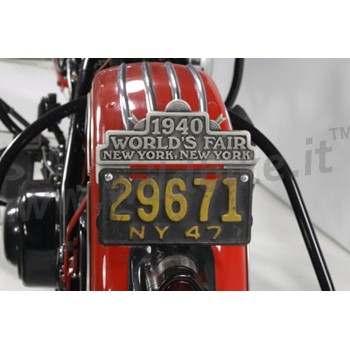 SET ORNEMENT FRISE 1940 NEW YORK POUR PLAQUE LICENCE MOTO CUSTOM HARLEY DAVIDSON