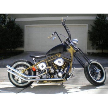 MINI AMMORTIZZATORE DA 5" PER SELLE MONOPOSTO MOTO CUSTOM E HARLEY DAVIDSON