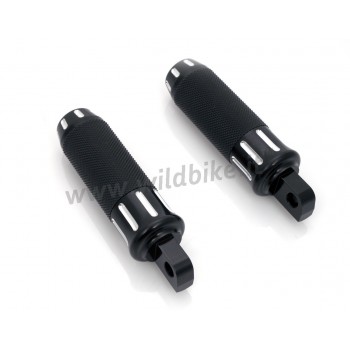 REPOSE-PIEDS DRAG COBRA NOIR POUR HARLEY DAVIDSON