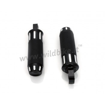 BLACK FOOTPEGS DRAG COBRA FOR HARLEY DAVIDSON