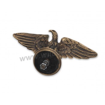 AQUILA GRANDE CROMATA PER FARO TUNING HARLEY E MOTO CUSTOM