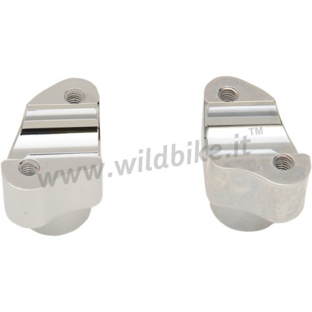 RISER LENKER BUFFALO 1 1/2 " - 40 MM.  VERCHROMT für  HARLEY DAVIDSON