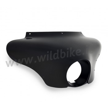 WINDSCHUTZSCHEIBE BATWING FAIRING VERKLEIDUNG SCHWARZ FÜR HARLEY DAVIDSON FXBB SOFTAIL STREET BOB '18-'19