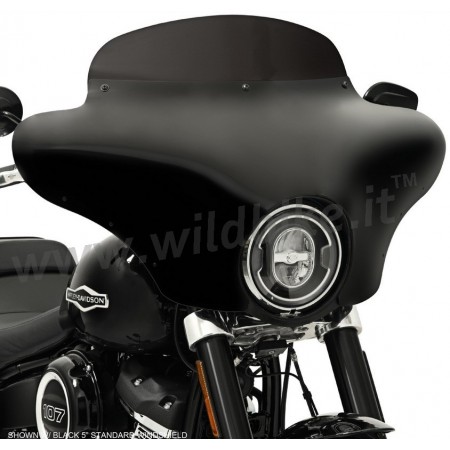 PARABREZZA CARENATURA BATWING FAIRING NERA HARLEY DAVIDSON FLSB SPORT GLIDE  '18-'19