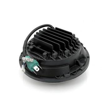 PARABOLA FARO FANALE ANTERIORE OMOLOGATO 7.7" SUPERLIGHT MULTIFUNZIONE LED PER MOTO