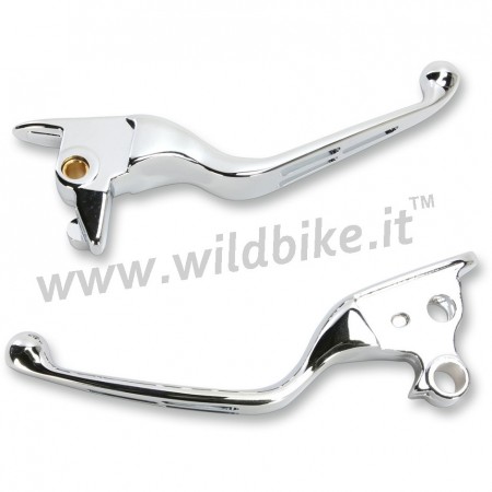 LEVIERS EN ALUMIMIUM SET WIDE BLADE CHROME HARLEY DAVIDSON SOFTAIL M-EIGHT 18-24