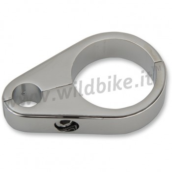 DIE-CAST-KABELKLEMME KUPPLUNG CHROME 1 "(25,4 MM) FÜR ROHRFELD-MOTORRAD