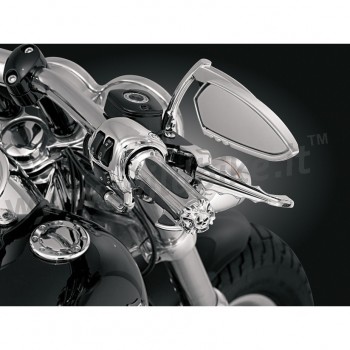 POIGNÉES KURYAKYN ZOMBIE CHROME POUR HARLEY DAVIDSON SOFTAIL M-EIGHT '18-'19