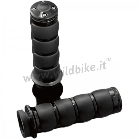 GRIPS KURYAKYN  ISO™ BLACK FOR HARLEY DAVIDSON SOFTAIL 2018-2025