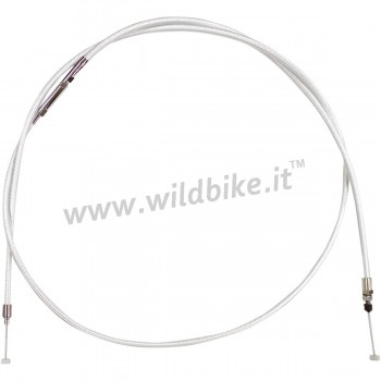 CABLE D'EMBRAYAGE EN ACIER INOXYDABLE EXTENDED + 6 " POUR INDIAN SCOUT '15-'19