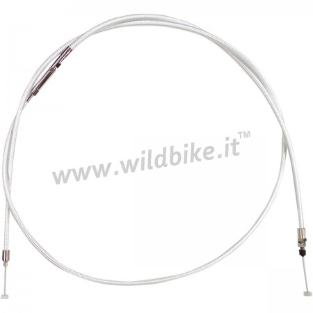 CABLE D'EMBRAYAGE EN ACIER INOXYDABLE EXTENDED + 4 " POUR INDIAN SCOUT '15-'19