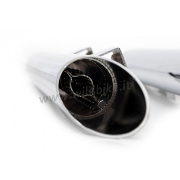 MUFFLERS SLIP ON  EXTENSION DRAG PIPES CHROME FOR HARLEY DAVIDSON XL SPORTSTER '04-'13