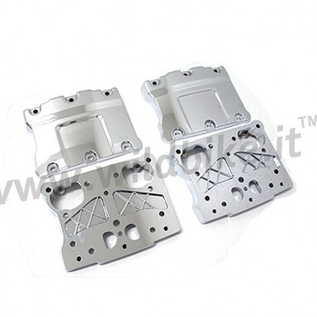 COUVERTURES TETE ROCKER KIT BOX CONTOURED CHROME POUR HARLEY DAVIDSON BIG TWIN/ TWIN CAM '99-'17