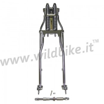 FORK SPRINGER FRONT END WISHBONE CHROME STOCK LENGHT HARLEY DAVIDSON XL SPORTSTER '04-'19