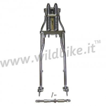 GABELFEDER FRONT END WISHBONE SCHWARZ -3" LÄNGE HARLEY DAVIDSON XL SPORTSTER '04-'19