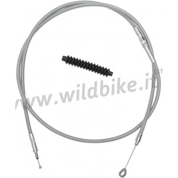 CAVO FRIZIONE AEREONAUTICO IN ACCIAIO PER  HARLEY XL 883/1200 C/R SPORTSTER '04-'13