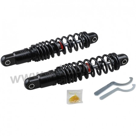 SHOCK ABSORBERS REAR PREMIUM PROGRESSIVE ADJUSTABLE 13" BLACK HARLEY DAVIDSON TOURING '86-'16