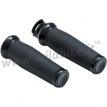GRIPS KURYAKYN TRESHER BLACK FOR INDIAN SCOUT/SIXTY/BOBBER 15-22