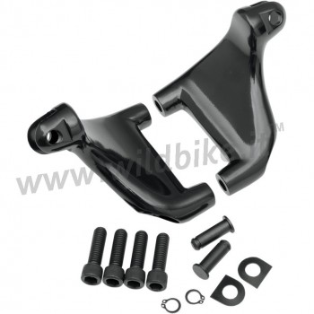 KIT ATTACCO + PEDANE PASSEGGERO HARLEY XL SPORTSTER '04-'13