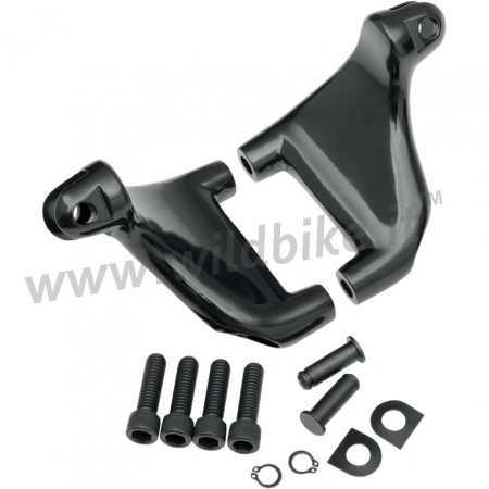 KIT ATTACCO + PEDANE PASSEGGERO HARLEY XL SPORTSTER '04-'13