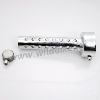 QUIET BAFFLE SILENCER DB KILLER 60 MM. EXHAUST MUFFLERS MOTORCYCLE CUSTOM AND HARLEY DAVIDSON