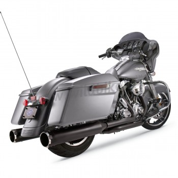 SCARICHI MARMITTE SLIP-ON 4.5" S&S MK OMOLOGATI THRUSTER NERI HARLEY DAVIDSON FLH FLT TOURING 2017-2021