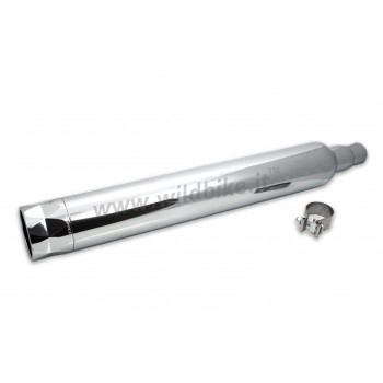 POTS D'ÉCHAPPEMENT TAB PERFORMANCE SLIP-ON 4" STRAIGHT CUT CHROME POUR HARLEY DAVIDSON FLSB SPORT GLIDE '18-'19