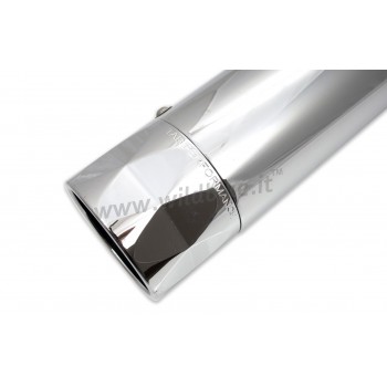 SCARICO MARMITTA TAB PERFORMANCE SLIP-ON 4" STRAIGHT CUT CROMATO PER HARLEY DAVIDSON FLSB SPORT GLIDE '18-'19