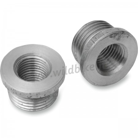 KIT DADI RIDUTTORI ADATTATORI DA 12 MM A 18 MM. SONDA LAMBDA O2 PER SCARICHI MOTO