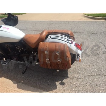 GEPÄCKTRÄGER 7 "SOLO SCHWARZ FÜR INDIAN SCOUT/SCOUT SIXTY/BOBBER '15-'19