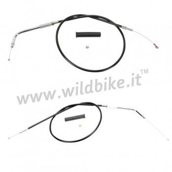 CAVI GAS ACCELLERATORE NERI OEM HD 56884-07/56885-07 HARLEY DAVIDSON XL SPORTSTER '99-'06