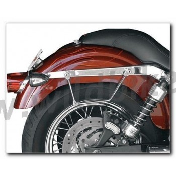 KIT VERLEGUNG SCHWARZEN BLINKER  für HARLEY DAVIDSON FXD DYNA '96-'17