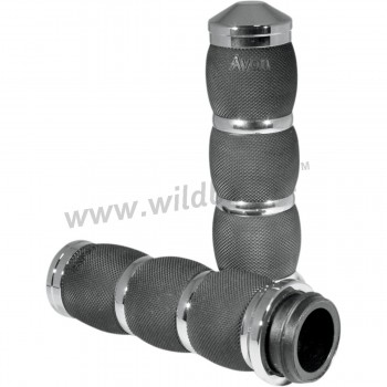 GRIFFE AVON AIR CUSHION 3-RING COMFORT CHROM FÜR HARLEY DAVIDSON FLH/FLT TOURING '08-'19