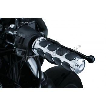GRIFFE KURYAKYN ISO® COMFORT CHROM FÜR HARLEY DAVIDSON FLH/FLT TOURING '08-'19