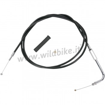 CAVO GAS ACCELLERATORE IN VINILE NERO ESTESO 147,5 CM PER HARLEY DAVIDSON '96-'19