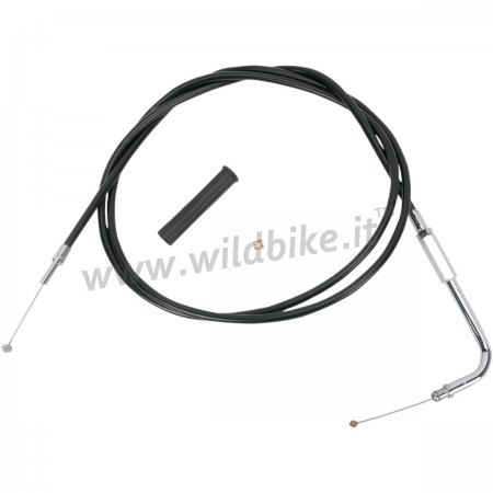CAVO GAS ACCELLERATORE IN VINILE NERO ESTESO 147,5 CM PER HARLEY DAVIDSON '96-'19
