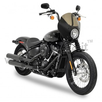 PARABREZZA CUPOLINO GAUNTLET FAIRING PER HARLEY DAVIDSON SOFTAIL FXBB STREET BOB M-EIGHT '18-'19