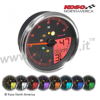 MULTIMETER TACHOMETER LCD KOSO HD-05 HARLEY DAVIDSON 2011-2019