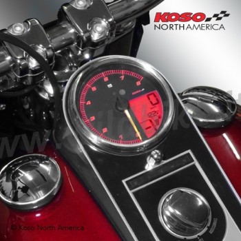 MULTIMETER TACHOMETER LCD KOSO HD-05 HARLEY DAVIDSON 2011-2019