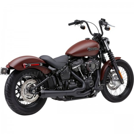 AUSPUFF SYSTEM COBRA EL DIABLO 2 IN 1 SCHWARZ FÜR HARLEY DAVIDSON FLSB SOFTAIL SPORT GLIDE M-EIGHT '18-'19