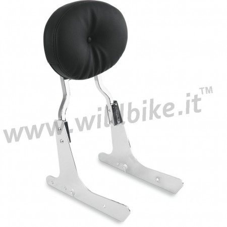 CUSCINO LISCIO OVALE PILLOW PER SCHIENALINO SISSYBAR MOTO E HARLEY DAVIDSON