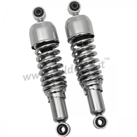 SHOCK ABSORBERS REAR DRAG STANDARD 11" CHROME HARLEY DAVIDSON XL SPORTSTER 2004-2022