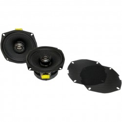 FRONT SPEAKERS AND AMPLIFIER AUDIO KIT HOGTUNES XL 225 SG HARLEY DAVIDSON FLH TOURING 1998-2013