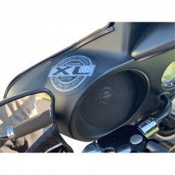 AUDIO-LAUTSPRECHER-SET VORNE HOGTUNES XL 225 SG HARLEY DAVIDSON FLH TOURING 1998-2013