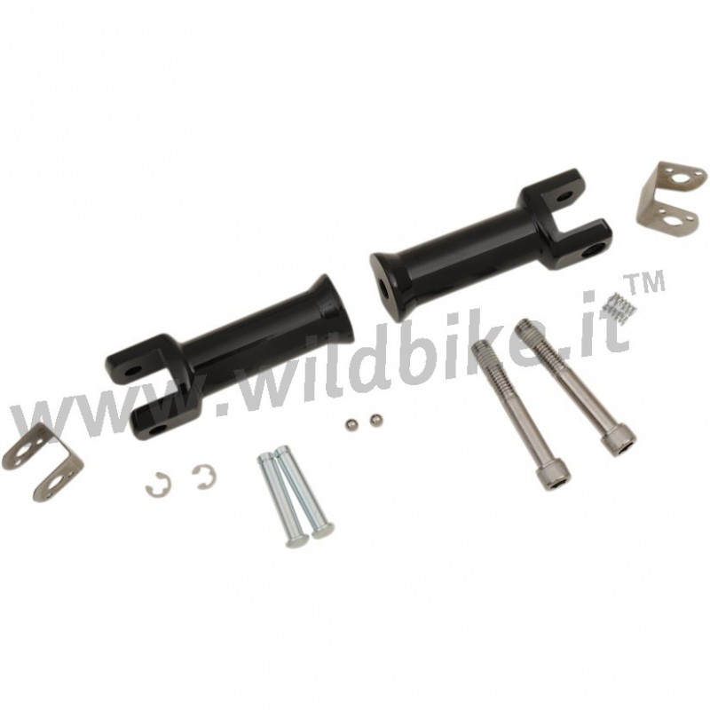 KIT SUPPORTI ATTACCHI NERI PER PEDANE PASSEGGERO OEM 50500769 HARLEY DAVIDSON SOFTAIL M-EIGHT '18-'20