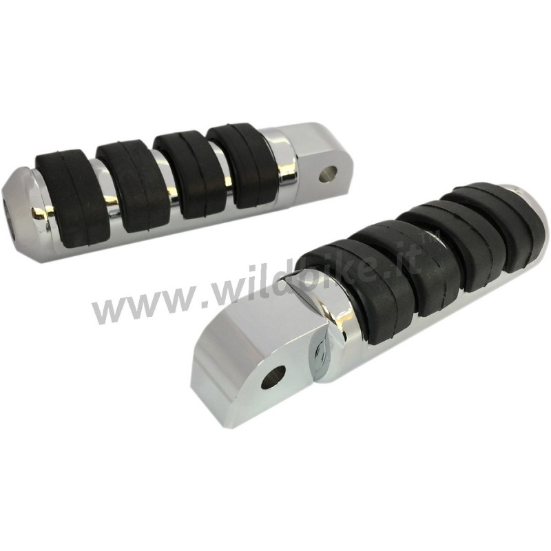 PEDANE SOFTRIDE CROMATE PER HARLEY DAVIDSON SOFTAIL M-EIGHT 18-24