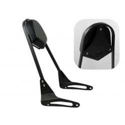 DOSSIER SISSYBAR WIDE NOIR POUR KAWASAKI VULCAN S 650 15-23