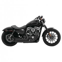 SCARICHI MARMITTE COBRA SPEEDSTER 909 CORTI NERI HARLEY DAVIDSON XL SPORTSTER 2014-2022